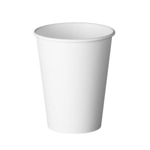 Vasos de papel ecológicos GreenCup Chile color blanco, biodegradables y compostables, perfectos para eventos. Ideales para bebidas frías y calientes. Disponibles en 6, 8, 12, 16 y 21 oz.