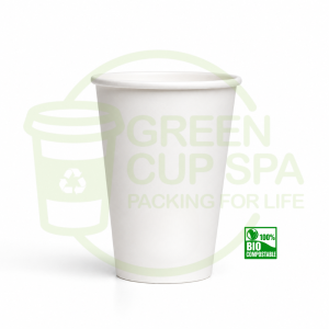 Vaso Compostable Blanco 12 Oz
