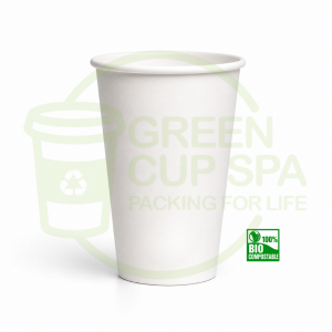 Vaso Compostable Blanco 16 Oz