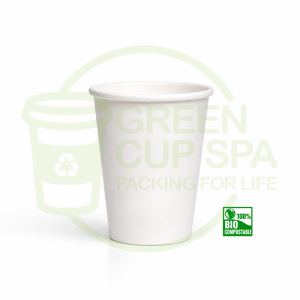 Vaso Compostable Blanco 8 Oz
