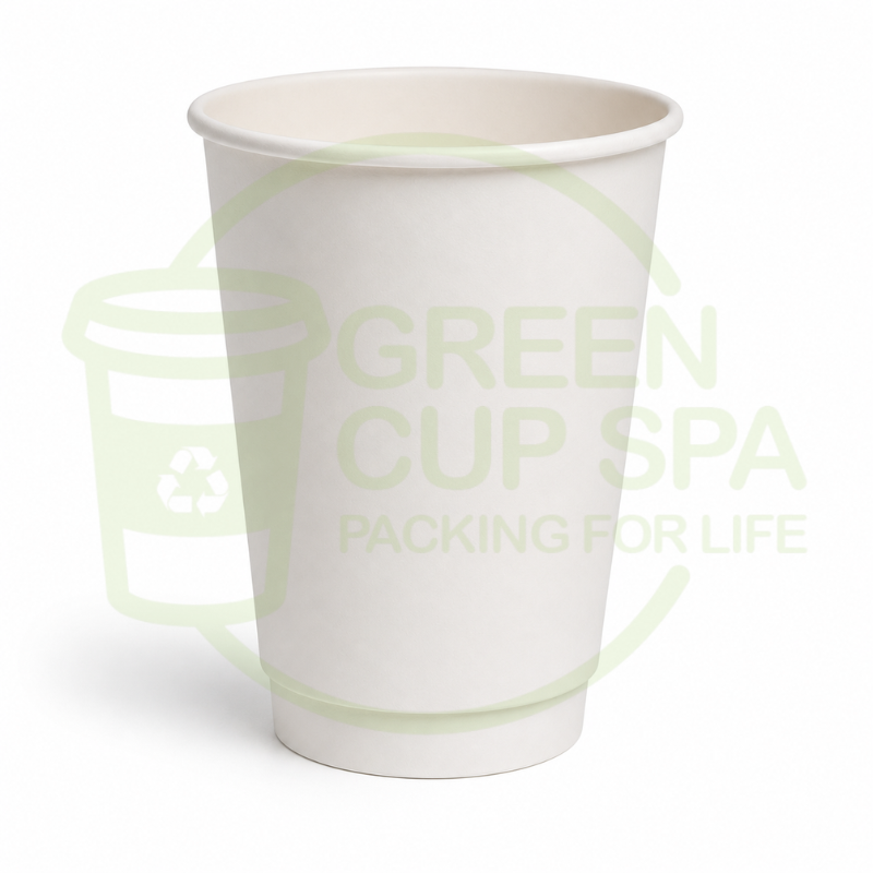 Vaso Polipapel Doble Capa Blanco 12 Oz