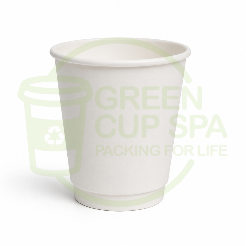 Vaso Polipapel Doble Capa Blanco 8 Oz