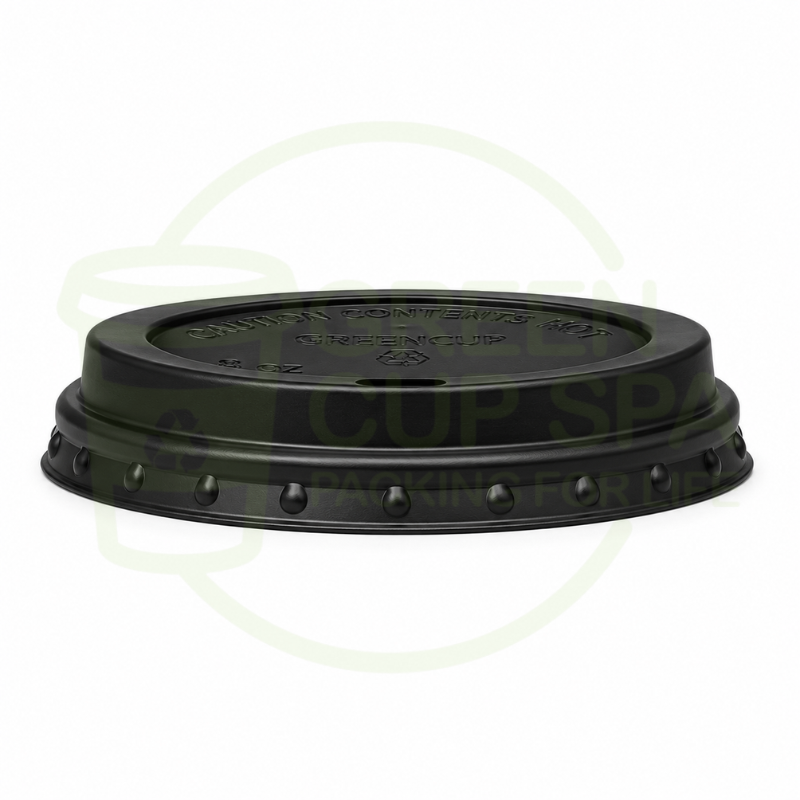 Tapa Poliestireno Negra 8 Oz - Imagen 2